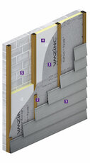 Technical drawings - Overlapping panel - DWG and PDF